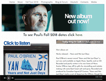 Tablet Screenshot of paulobrien.ca